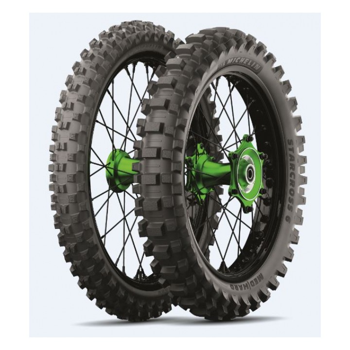 Gomme moto estive Michelin STARCROSS 6 MEDIUM HARD 110/90 R19 62M