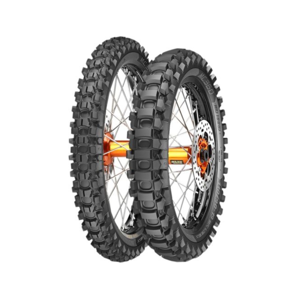Metzeler MC360 MID SOFT Rear 120/100 R18 68M