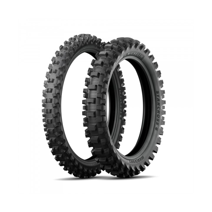Pneumatici moto estivi Michelin STARCROSS 6 MEDIUM SOFT 110/100 R18 64M