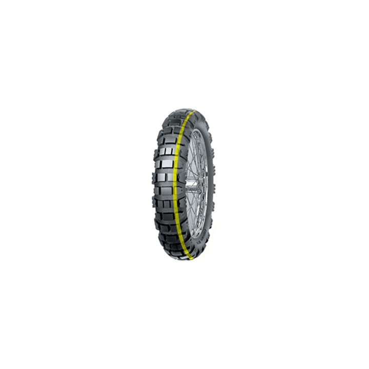 Pneumatici moto estivi Mitas E-09 DAKAR REAR M+S YELLOW STRI M+S 150/70 R17 69R