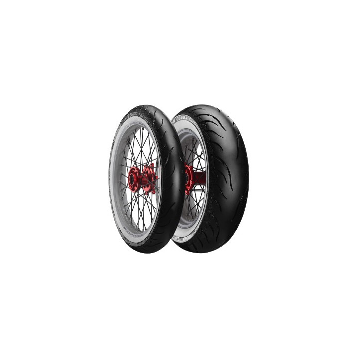 Pneumatici moto estivi Avon AVON COBRA CHROME WHITE WALL  WSW 120/70 R21 68V Extra Load