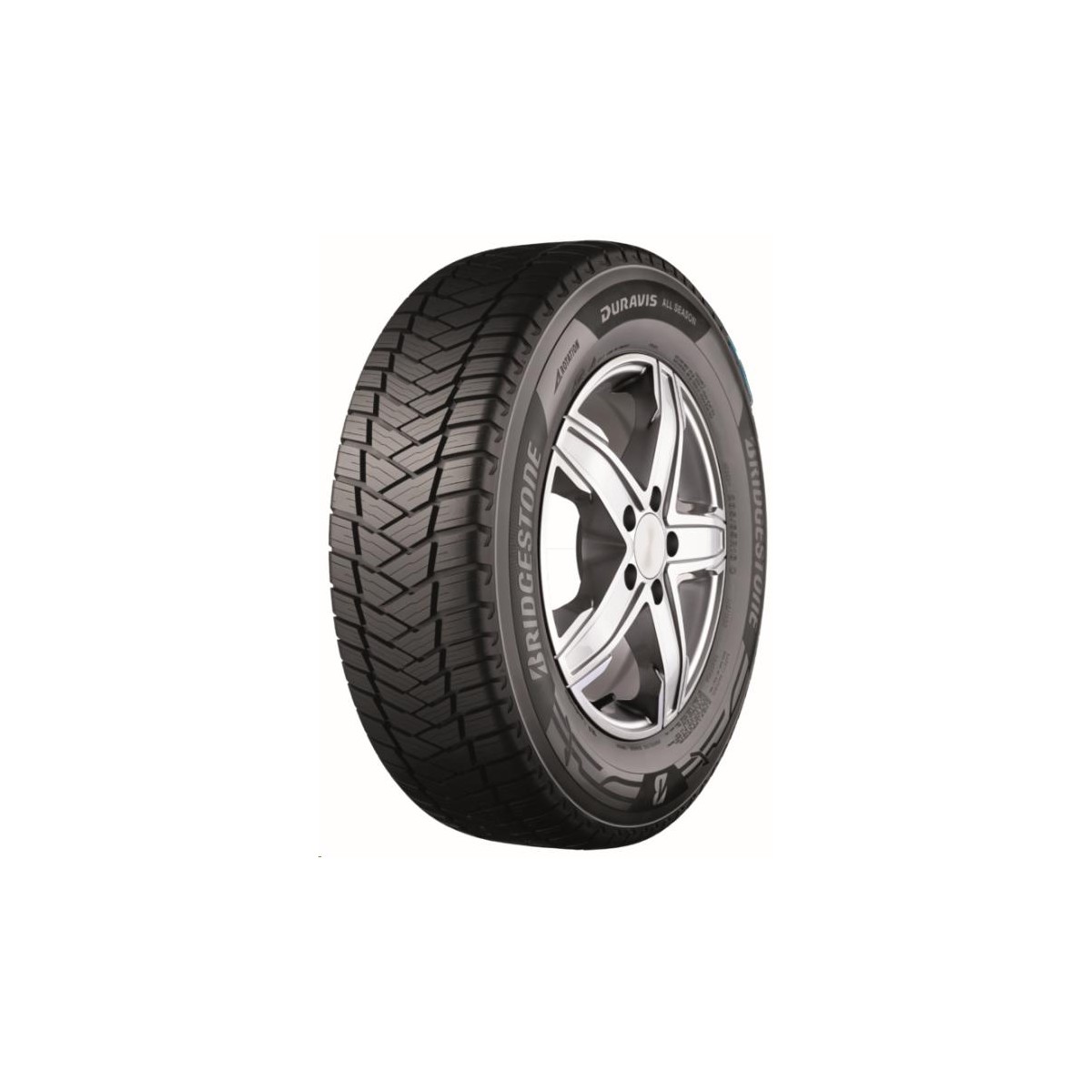 Bridgestone DURAVIS ALL SEASON 195/75 R16 107R Aderenza neve
