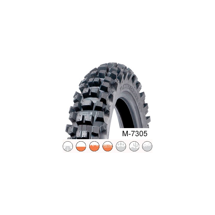 Pneumatico moto estivo Maxxis M-7305 80/100 R12 50M