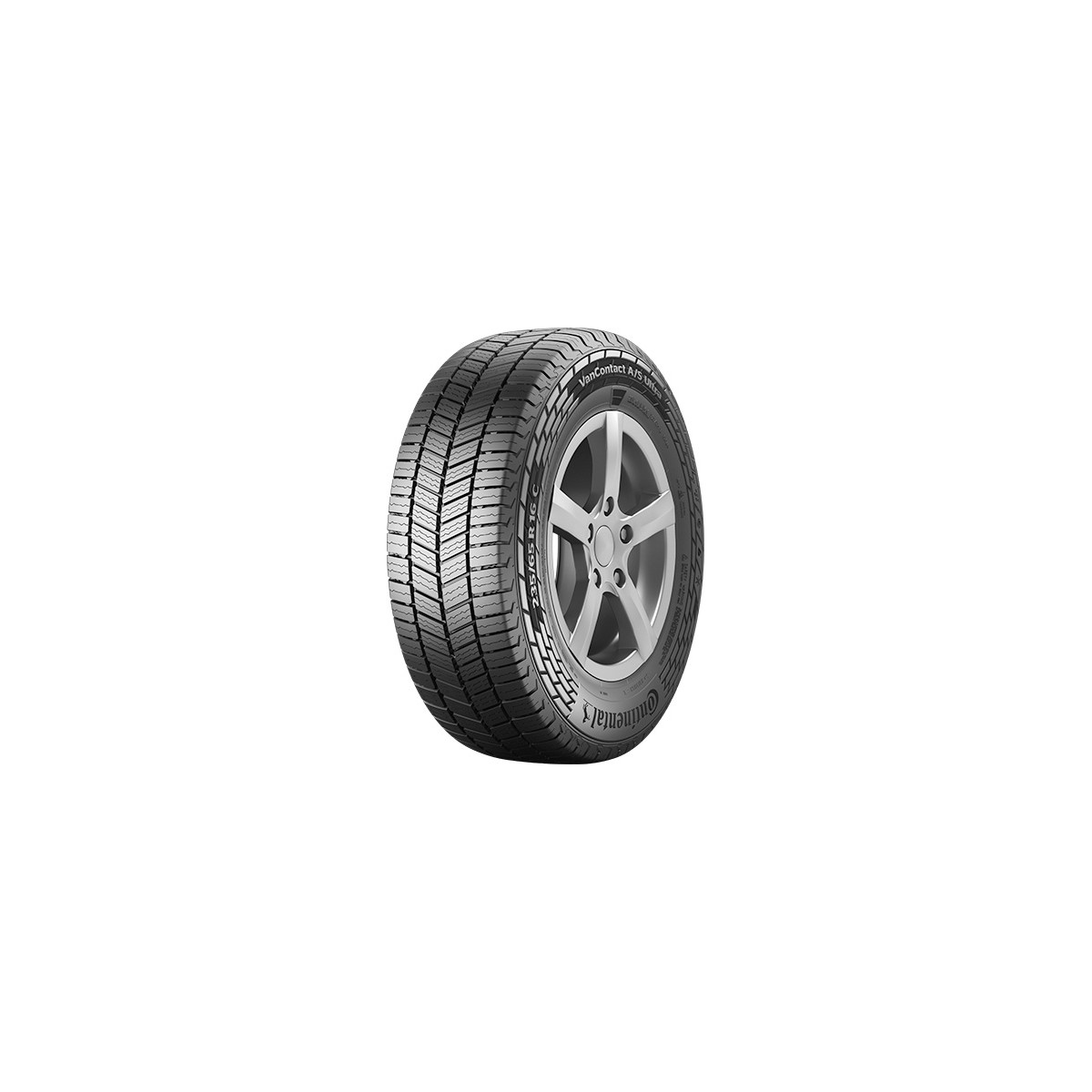 Continental VanContact A/S Ultra 195/65 R16 104/102T Aderenza neve