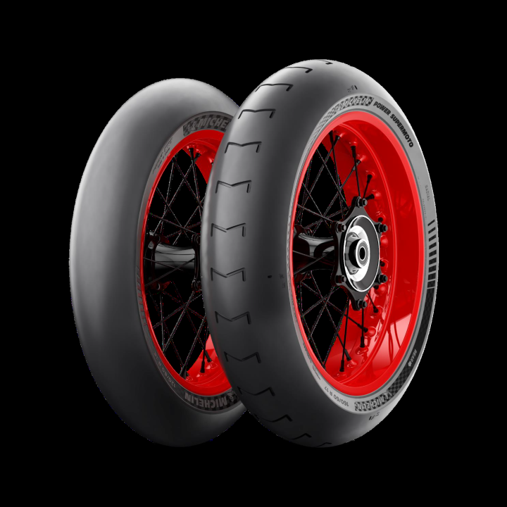 Pneumatici moto estivi Michelin POWER SUPERMOTO MEDIUM NHS 120/80 R16 2P